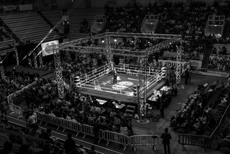  General view ‟Time Fight‟ ring, Tours, France.