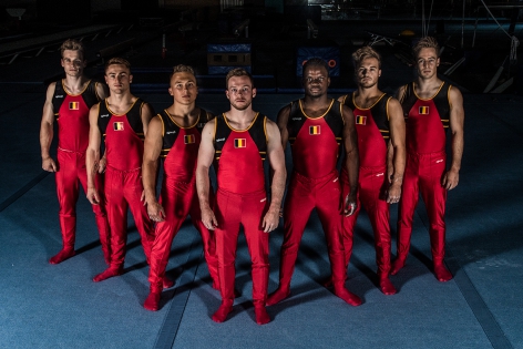 Belgium Gymnastics team.