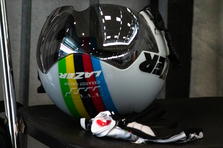  World Champion Kirsten Wild's helmet.