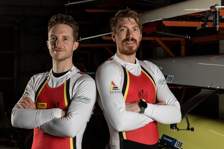  Niels van Zandweghe & Tim Brys, Rowing Belgian team.